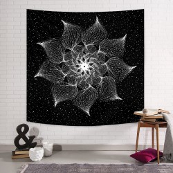 Hologram Mandala Duvar Örtüsü 