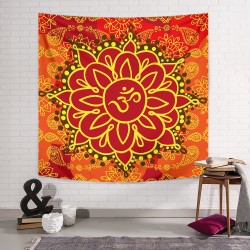 Indian Om Duvar Örtüsü 