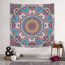Mellow Mandala Duvar Örtüsü  Mellow Mandala Duvar Örtüsü