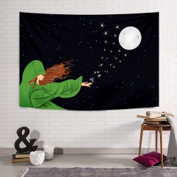 Moon Girl Duvar Örtüsü Moon Girl Duvar Örtüsü
