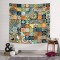 Patchwork Mandala Duvar Örtüsü 