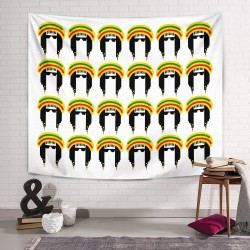Rasta Head Duvar Örtüsü Rasta Head Duvar Örtüsü