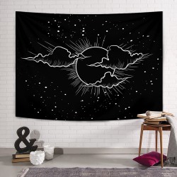 Siyah Bulut Duvar Örtüsü Siyah Bulut Duvar Örtüsü