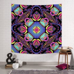 Spiral Mandala Duvar Örtüsü  Spiral Mandala Duvar Örtüsü