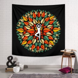 Yoga Flow Duvar Örtüsü  Yoga Flow Duvar Örtüsü