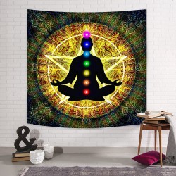 Yıldızlı Meditasyon Duvar Örtüsü  Yıldızlı Meditasyon Duvar Örtüsü