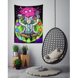 Psychedelic Morty Duvar Örtüsü Psychedelic Morty Duvar Örtüsü