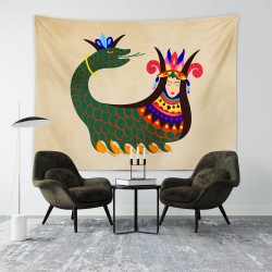 Şahmeran Duvar Örtüsü Şahmeran Duvar Örtüsü