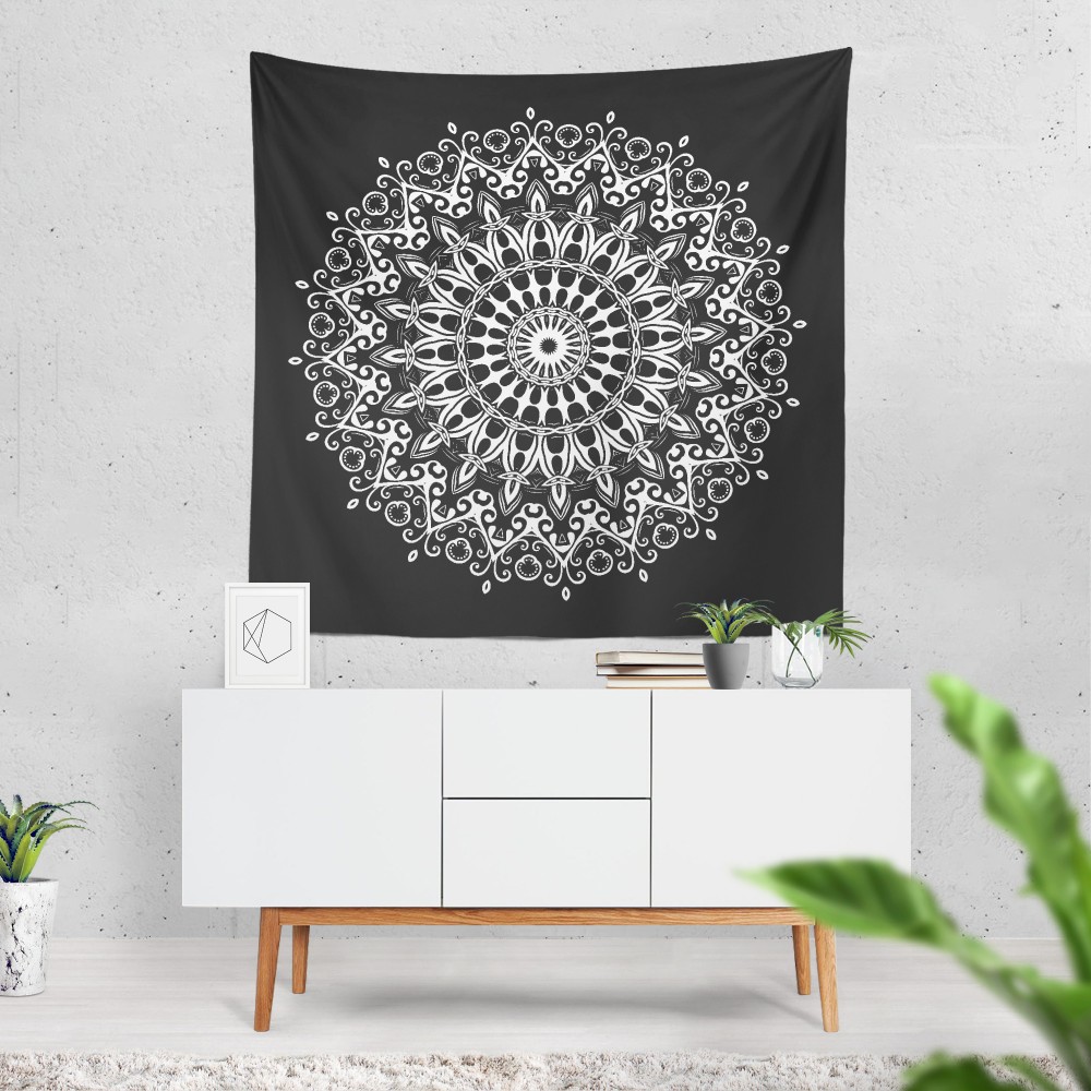 mandala duvar örtüsü