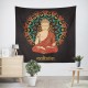 Mandala Meditasyon Duvar Örtüsü