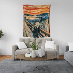 The Scream Duvar Örtüsü 