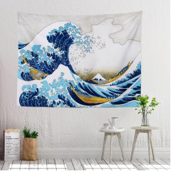 The Great Wave Duvar Örtüsü 