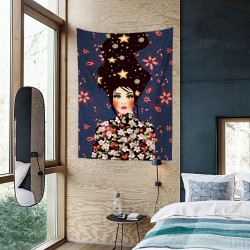 Flower Girl Duvar Örtüsü Flower Girl Duvar Örtüsü