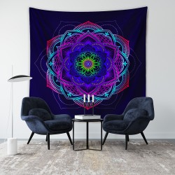 Kozmos Mandala Duvar Örtüsü 