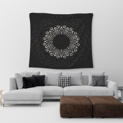 Minimalist Mandala Duvar Örtüsü Minimalist Mandala Duvar Örtüsü