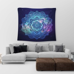 Kozmik Mandala Duvar Örtüsü  Kozmik Mandala Duvar Örtüsü
