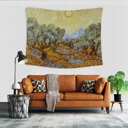 Van Gogh Olive Trees Duvar Örtüsü Van Gogh Olive Trees Duvar Örtüsü