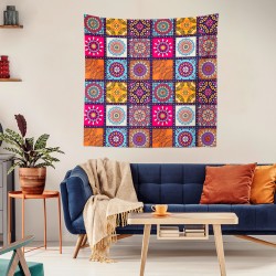 Patchwork Mandala 2 Duvar Örtüsü Patchwork Mandala 2 Duvar Örtüsü