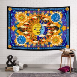 Rug Sun Moon Duvar Örtüsü  Rug Sun Moon Duvar Örtüsü