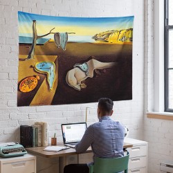 Salvador Dali Eriyen Saatler Duvar Örtüsü  Salvador Dali Eriyen Saatler Duvar Örtüsü