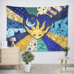 Sleeping Sun Moon Duvar Örtüsü Sleeping Sun Moon Duvar Örtüsü