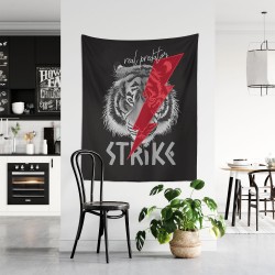 Strike Kaplanlı Duvar Örtüsü 