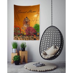 Sweet Home Galata Kulesi Duvar Örtüsü 