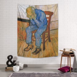 Sonsuzluğun Eşiğinde 1882 (Van Gogh Keşfedilmeyen Eseri) Duvar Örtüsü 
