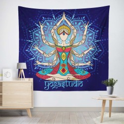 Yoga Stüdyo Duvar Örtüsü Yoga Stüdyo Duvar Örtüsü