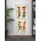 African Womans Kapı Örtüsü 75x200 cm
