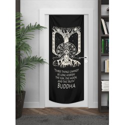 Buddha Kapı Örtüsü 75x200 cm Buddha Kapı Örtüsü 75x200 cm