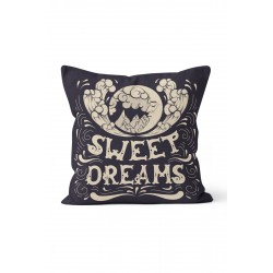 K-478 Sweet Dreams Moon Çift Tarafı Baskılı Kırlent Kılıfı K-478 Sweet Dreams Moon Çift Tarafı Baskılı Kırlent Kılıfı