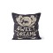K-478 Sweet Dreams Moon Çift Tarafı Baskılı Kırlent Kılıfı