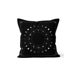 K-138 Black Horoscope Çift Tarafı Baskılı Kırlent Kılıfı K-138 Black Horoscope Çift Tarafı Baskılı Kırlent Kılıfı