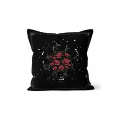 K-144 Blacked Rose Çift Tarafı Baskılı Kırlent Kılıfı K-144 Blacked Rose Çift Tarafı Baskılı Kırlent Kılıfı
