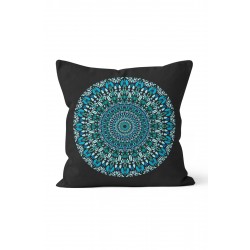 K-149 Blue Mandala Çift Tarafı Baskılı Kırlent Kılıfı K-149 Blue Mandala Çift Tarafı Baskılı Kırlent Kılıfı