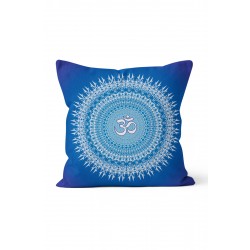 K-150 Blue Ohm Mandala Çift Tarafı Baskılı Kırlent Kılıfı K-150 Blue Ohm Mandala Çift Tarafı Baskılı Kırlent Kılıfı