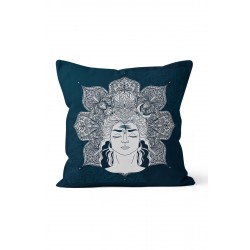 K-152 Blue Shiva Çift Tarafı Baskılı Kırlent Kılıfı K-152 Blue Shiva Çift Tarafı Baskılı Kırlent Kılıfı
