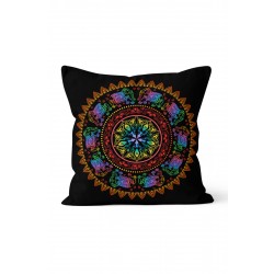 K-156 Breemar Mandala Çift Tarafı Baskılı Kırlent Kılıfı K-156 Breemar Mandala Çift Tarafı Baskılı Kırlent Kılıfı