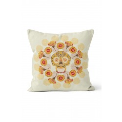 K-160 Calavera Circle Çift Tarafı Baskılı Kırlent Kılıfı K-160 Calavera Circle Çift Tarafı Baskılı Kırlent Kılıfı