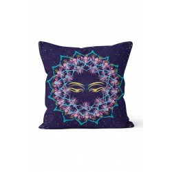 K-165 Citta Mandala Çift Tarafı Baskılı Kırlent Kılıfı K-165 Citta Mandala Çift Tarafı Baskılı Kırlent Kılıfı