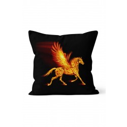 K-193 Fair Pegas Horse Çift Tarafı Baskılı Kırlent Kılıfı K-193 Fair Pegas Horse Çift Tarafı Baskılı Kırlent Kılıfı