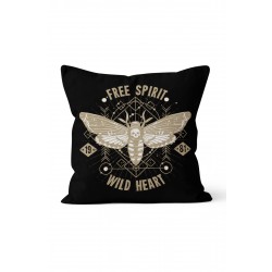 K-202 Free Spirit Wild Head Çift Tarafı Baskılı Kırlent Kılıfı K-202 Free Spirit Wild Head Çift Tarafı Baskılı Kırlent Kılıfı