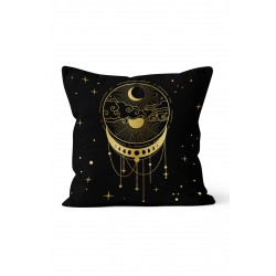 K-217 Gold Luna Çift Tarafı Baskılı Kırlent Kılıfı K-217 Gold Luna Çift Tarafı Baskılı Kırlent Kılıfı