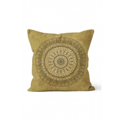 K-218 Gold Mandala Çift Tarafı Baskılı Kırlent Kılıfı K-218 Gold Mandala Çift Tarafı Baskılı Kırlent Kılıfı
