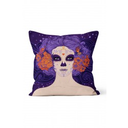 K-232 Halloween Girl Çift Tarafı Baskılı Kırlent Kılıfı K-232 Halloween Girl Çift Tarafı Baskılı Kırlent Kılıfı