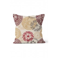 K- 233 Hand Drawn Ethnic Çift Tarafı Baskılı Kırlent Kılıfı K- 233 Hand Drawn Ethnic Çift Tarafı Baskılı Kırlent Kılıfı
