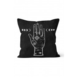 K-235 Hand Lunar Phase Çift Tarafı Baskılı Kırlent Kılıfı K-235 Hand Lunar Phase Çift Tarafı Baskılı Kırlent Kılıfı