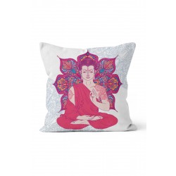 K-237 Hatha Buddha Çift Tarafı Baskılı Kırlent Kılıfı K-237 Hatha Buddha Çift Tarafı Baskılı Kırlent Kılıfı