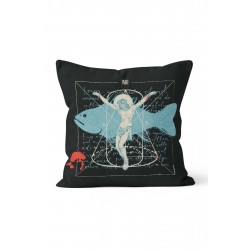 K-246 Jesus Pisces Çift Tarafı Baskılı Kırlent Kılıfı K-246 Jesus Pisces Çift Tarafı Baskılı Kırlent Kılıfı